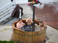 Badevergnügen nach Feierabend in Klaksvík_Insel Borðoy